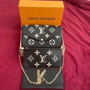 M82479
Félicie Pochette Authentic Louis Vutton